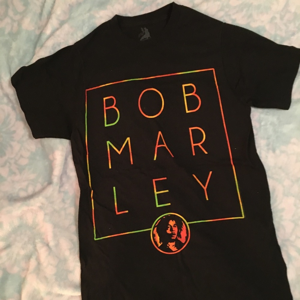 bob marley graphic t shirt sz. s - Picture 1 of 5